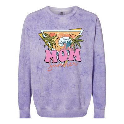 Hot Mom Summer Colorblast Crewneck Sweatshirt