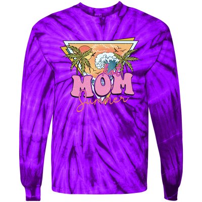 Hot Mom Summer Tie-Dye Long Sleeve Shirt