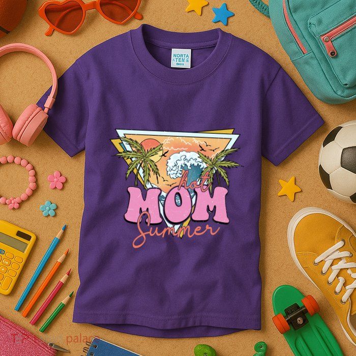 Hot Mom Summer Kids T-Shirt