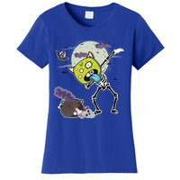 Halloween Monster Skeleton Dabbing Great Gift Women's T-Shirt