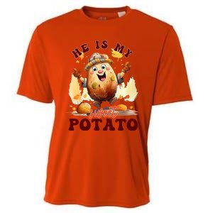 Hes My Sweet Potato Yes I Yam Fall Couples Matching Tees Cool Gift Cooling Performance Crew T-Shirt