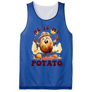 Hes My Sweet Potato Yes I Yam Fall Couples Matching Tees Cool Gift Mesh Reversible Basketball Jersey Tank