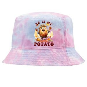 Hes My Sweet Potato Yes I Yam Fall Couples Matching Tees Cool Gift Tie-Dyed Bucket Hat