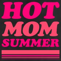 Hot Mom Summer 7 Panel Mesh Trucker Snapback Hat