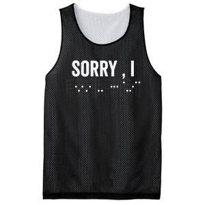 Hidden Message Sorry IDGAF Chords Guitar Mesh Reversible Basketball Jersey Tank