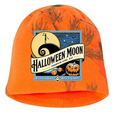 Halloween Moon Town Brewing Company Pumpkin King Ale Kati - Camo Knit Beanie