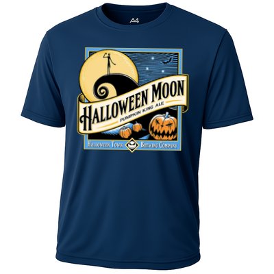 Halloween Moon Town Brewing Company Pumpkin King Ale Performance Shirt