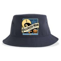 Halloween Moon Town Brewing Company Pumpkin King Ale Sustainable Bucket Hat