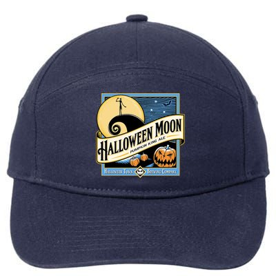 Halloween Moon Town Brewing Company Pumpkin King Ale 7-Panel Snapback Hat