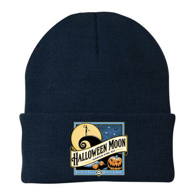 Halloween Moon Town Brewing Company Pumpkin King Ale Knit Cap Winter Beanie