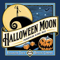 Halloween Moon Town Brewing Company Pumpkin King Ale Flatbill Hat