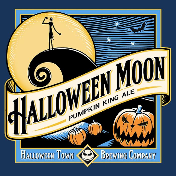 Halloween Moon Town Brewing Company Pumpkin King Ale Flatbill Hat