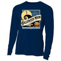 Halloween Moon Town Brewing Company Pumpkin King Ale Cooling Performance Long Sleeve Crew