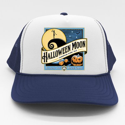 Halloween Moon Town Brewing Company Pumpkin King Ale Trucker Hat