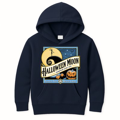 Halloween Moon Town Brewing Company Pumpkin King Ale Kids Hoodie