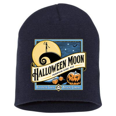 Halloween Moon Town Brewing Company Pumpkin King Ale Short Acrylic Beanie