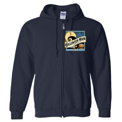 Halloween Moon Town Brewing Company Pumpkin King Ale Full Zip Hoodie