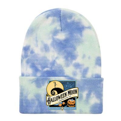 Halloween Moon Town Brewing Company Pumpkin King Ale Tie Dye 12in Knit Beanie