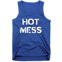 Hot Mess Trendy Fashion Gift For Mom Sister Friend Gift Tank Top