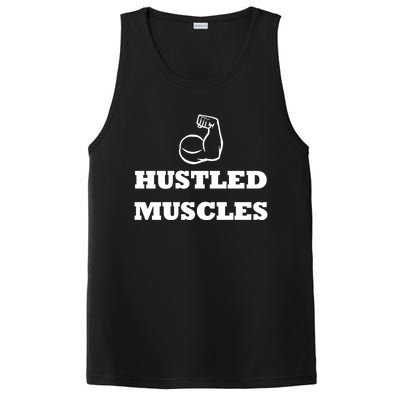 Hustle Muscles Tee Gift PosiCharge Competitor Tank