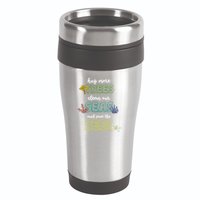 Hug More Trees Clean Our Seas And Save The Bees Save Planet Gift 16oz Travel Tumbler