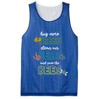 Hug More Trees Clean Our Seas And Save The Bees Save Planet Gift Mesh Reversible Basketball Jersey Tank