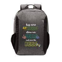 Hug More Trees Clean Our Seas And Save The Bees Save Planet Gift Vector Backpack