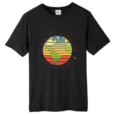 Hung More Tree Clean Our Seas And Save The Bees Meaningful Gift Tall Fusion ChromaSoft Performance T-Shirt