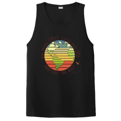 Hung More Tree Clean Our Seas And Save The Bees Meaningful Gift PosiCharge Competitor Tank