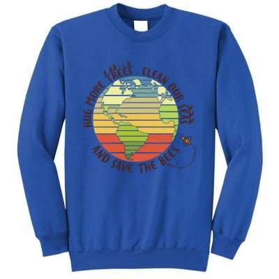 Hung More Tree Clean Our Seas And Save The Bees Meaningful Gift Sweatshirt