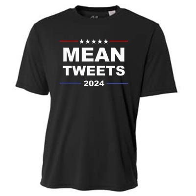 Humorous Mean Tweets & Trump 2024 Political Gear Gop Fans Cooling Performance Crew T-Shirt