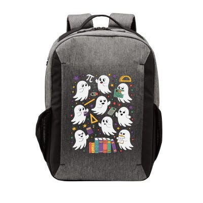 Halloween Math Teacher Ghost Math Teacher Spooky Halloween Gift Vector Backpack