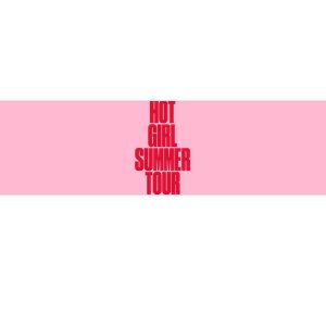 Hotgirlsumrtour Megan Thee Stallion Hot Girl Summer 2024 Bumper Sticker