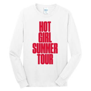 Hotgirlsumrtour Megan Thee Stallion Hot Girl Summer 2024 Tall Long Sleeve T-Shirt