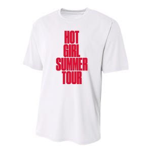 Hotgirlsumrtour Megan Thee Stallion Hot Girl Summer 2024 Youth Performance Sprint T-Shirt