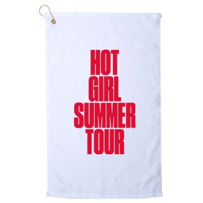 Hotgirlsumrtour Megan Thee Stallion Hot Girl Summer 2024 Platinum Collection Golf Towel