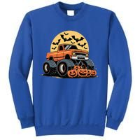 Halloween Monster Truck Pumpkins Sweatshirt