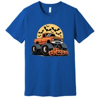 Halloween Monster Truck Pumpkins Premium T-Shirt