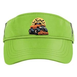 Halloween Monster Truck Pumpkins Gift Adult Drive Performance Visor