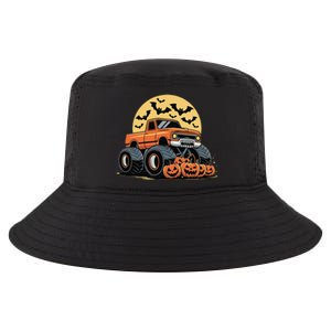 Halloween Monster Truck Pumpkins Gift Cool Comfort Performance Bucket Hat