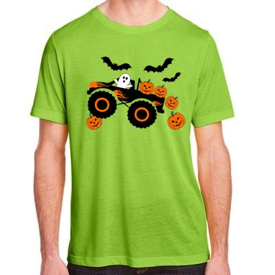 Halloween Monster Truck Ghost S Costume Meaningful Gift Adult ChromaSoft Performance T-Shirt