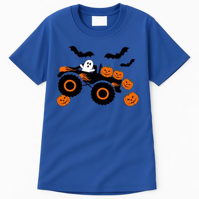 Halloween Monster Truck Ghost S Costume Meaningful Gift Tall T-Shirt