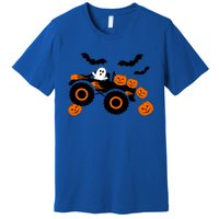 Halloween Monster Truck Ghost S Costume Meaningful Gift Premium T-Shirt