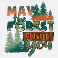 Hiking May The Forest Be With You Camping Gift 11oz C Handle Ceramic Mug