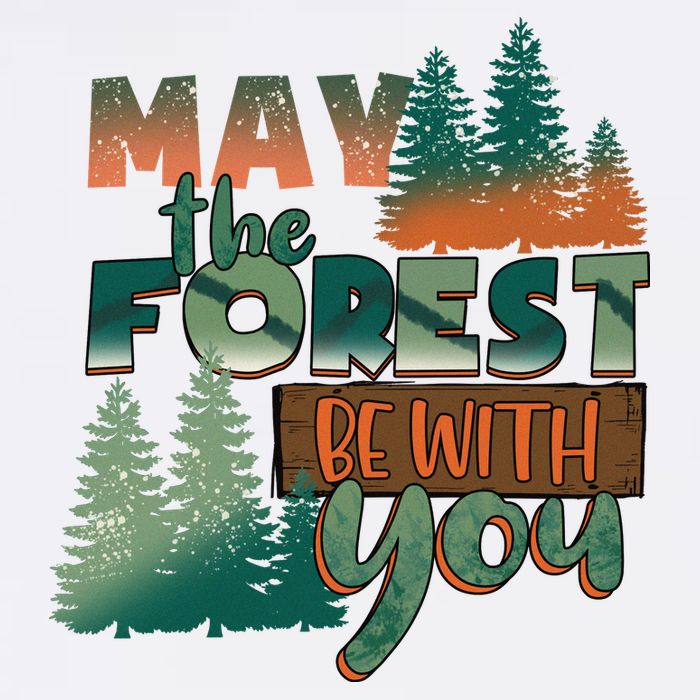 Hiking May The Forest Be With You Camping Gift 11oz C Handle Ceramic Mug