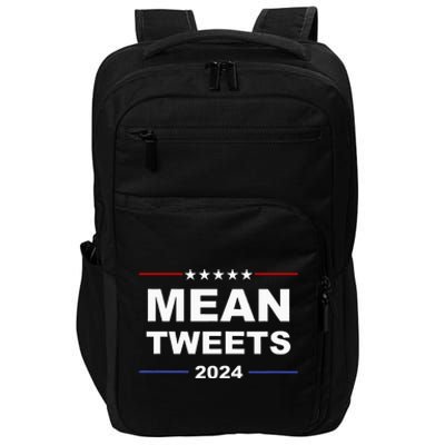 Humorous Mean Tweets & Trump 2024 Political Gear Gop Impact Tech Backpack