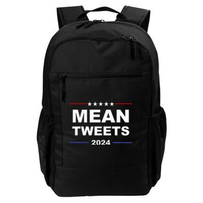 Humorous Mean Tweets & Trump 2024 Political Gear Gop Daily Commute Backpack