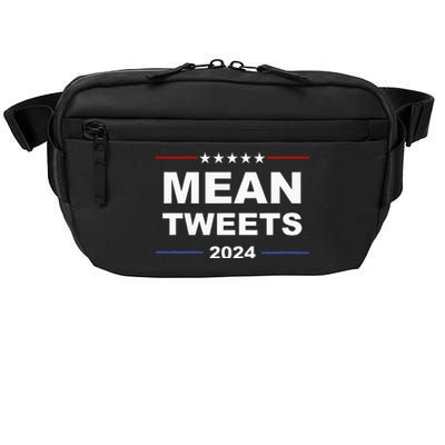 Humorous Mean Tweets & Trump 2024 Political Gear Gop Crossbody Pack