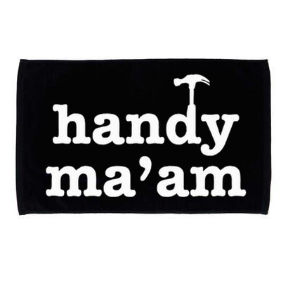 Handy MaAm Tools Female Woman Maintenance Worker Feminist Microfiber Hand Towel