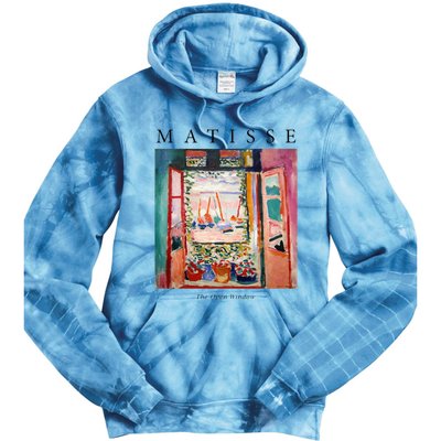 Henri Matisse The Open Window Famous Artwork Painting Tie Dye Hoodie